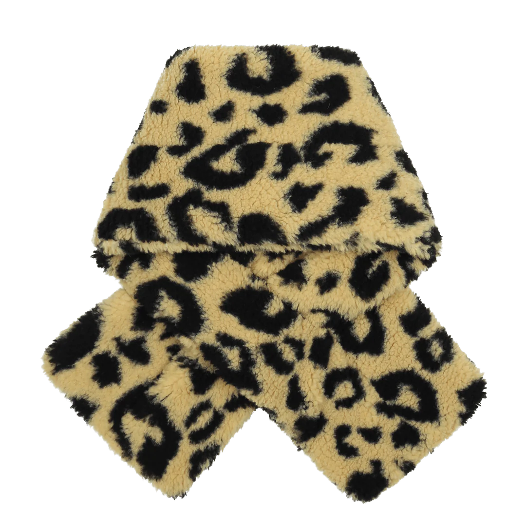 JM Patch Scarf-Leopard