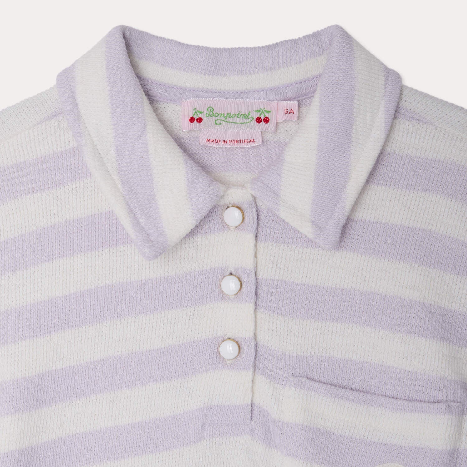 Bonpoint-Girls Louve knit polo dress