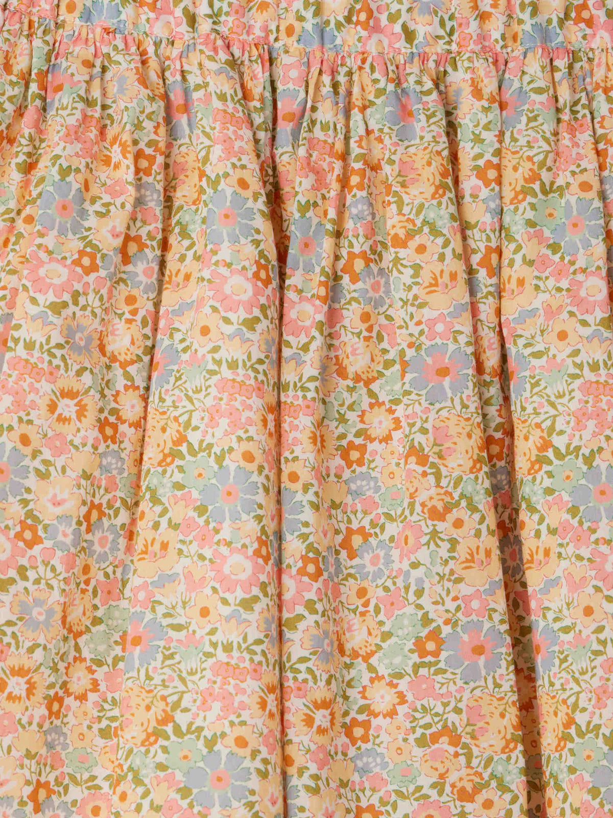 Bonpoint-Suzon skirt made with multicolot Liberty fabrics