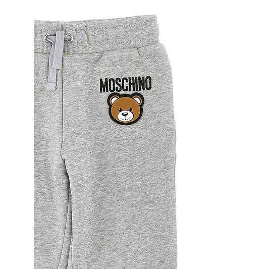 SWEATPANTS WITH SMALL BEAR PATCH