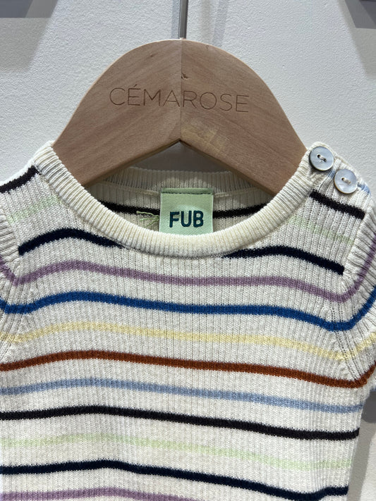 Baby Rib Body-multi stripe