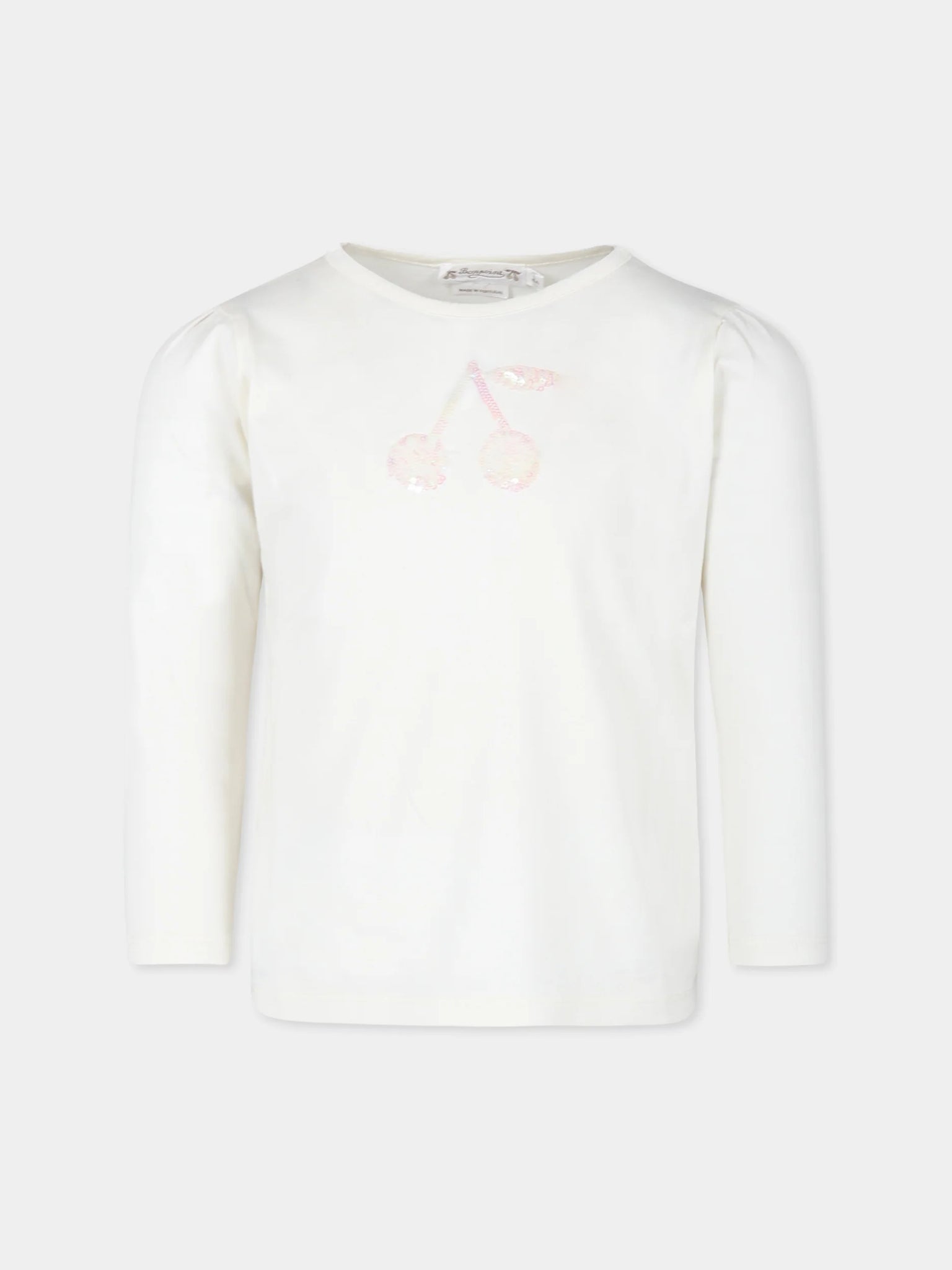 T-SHIRT GRACIEUSE-BLANC NATUREL