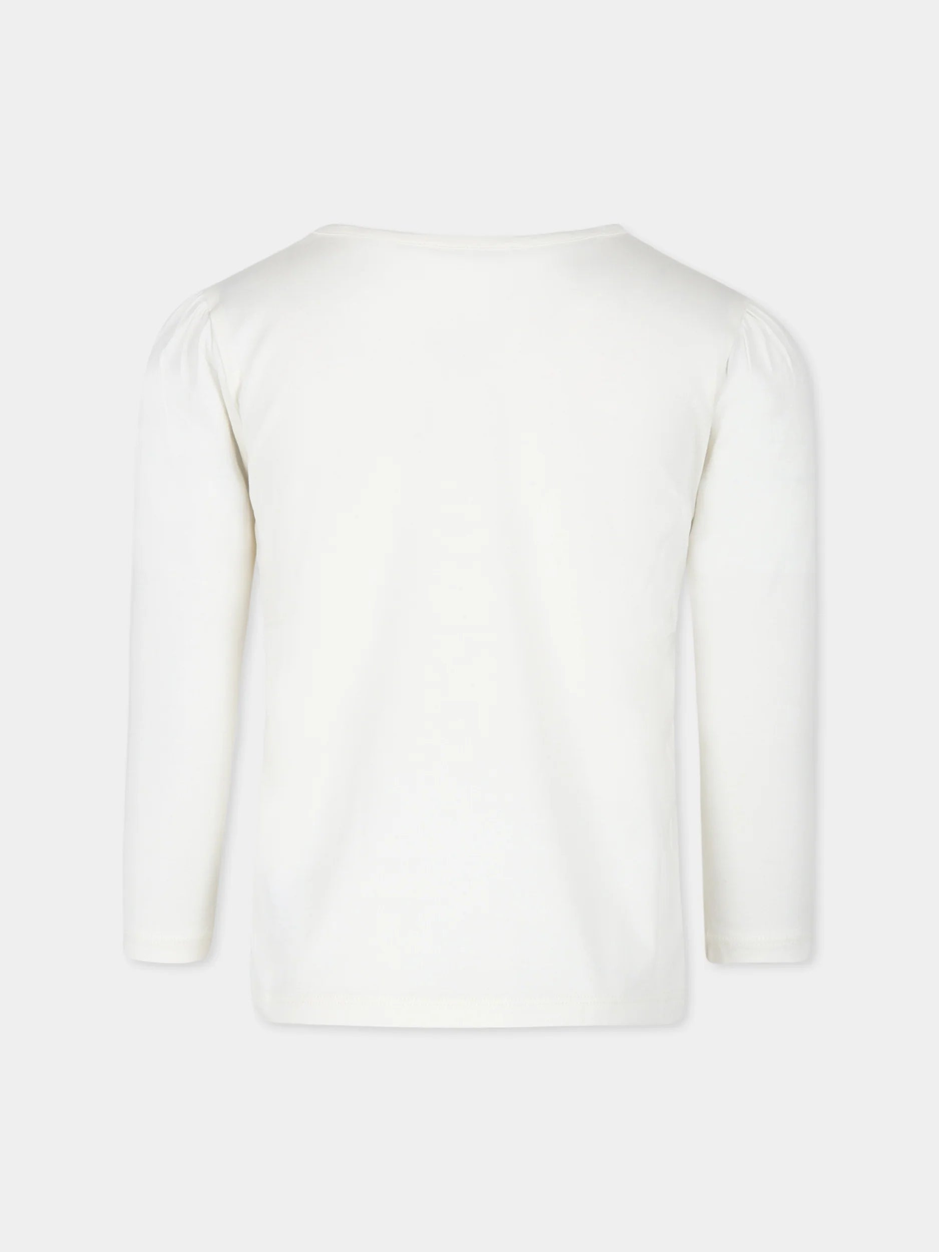 T-SHIRT GRACIEUSE-BLANC NATUREL