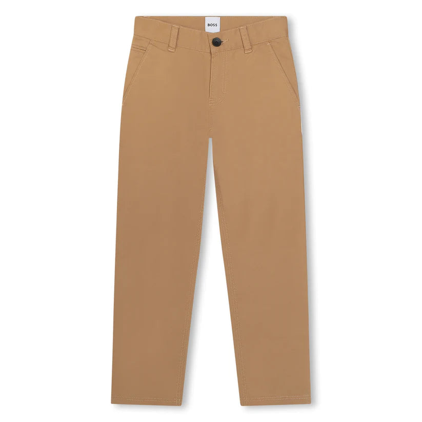 TWILL CHINO PANTS-269 STONE