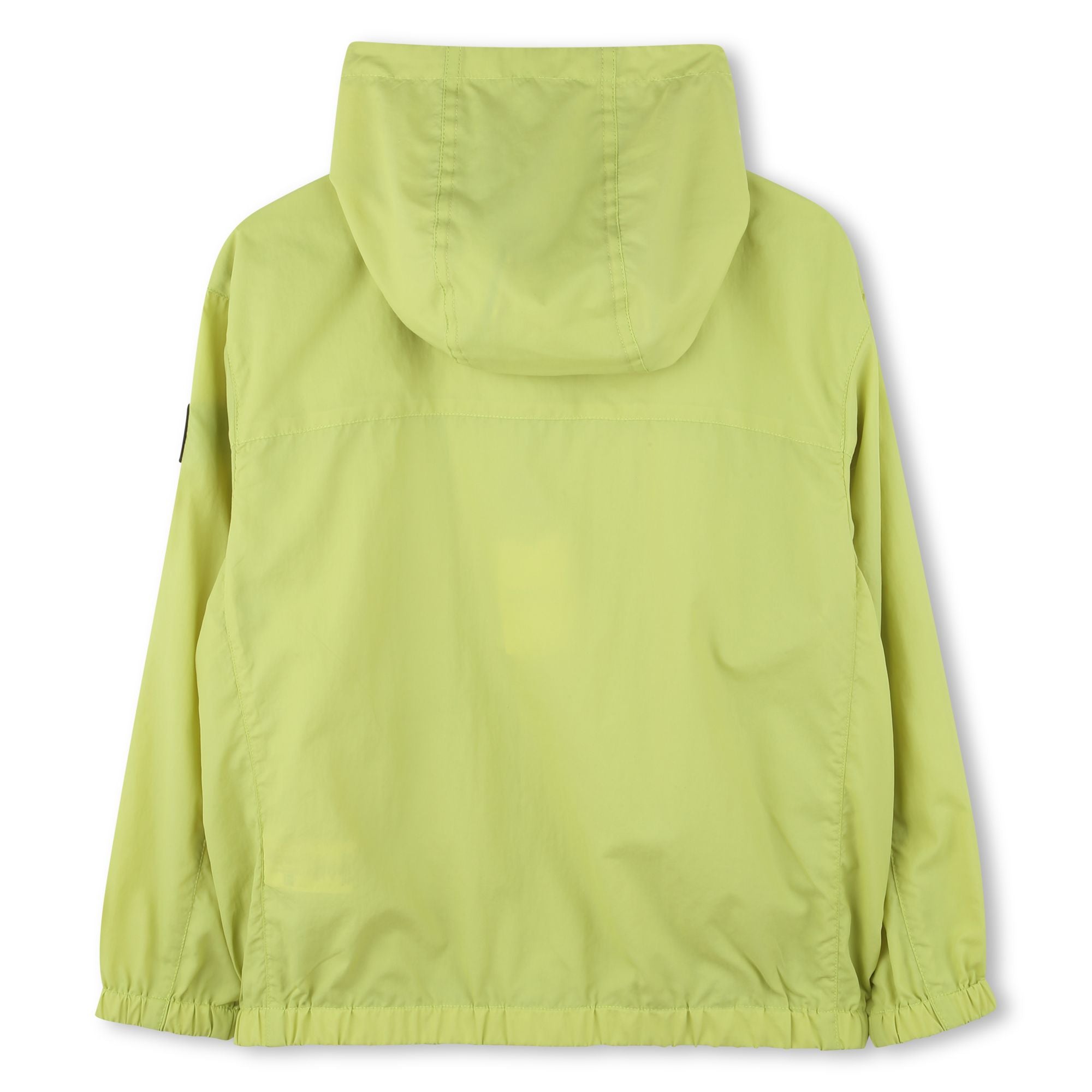 Boss-Boys Green Hooded Windbreaker