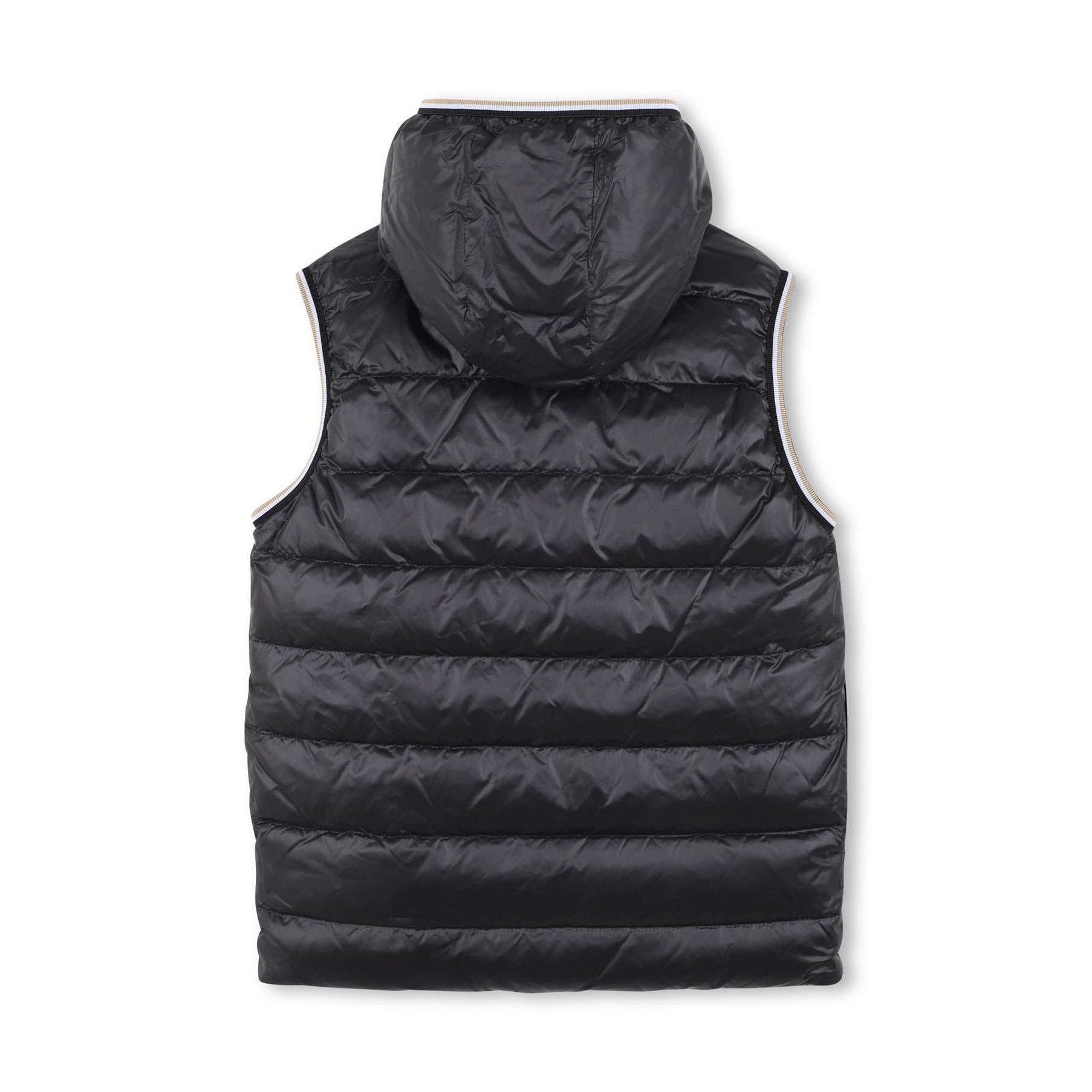 Boss-Boys Reversible Down Puffer Jacket Green
