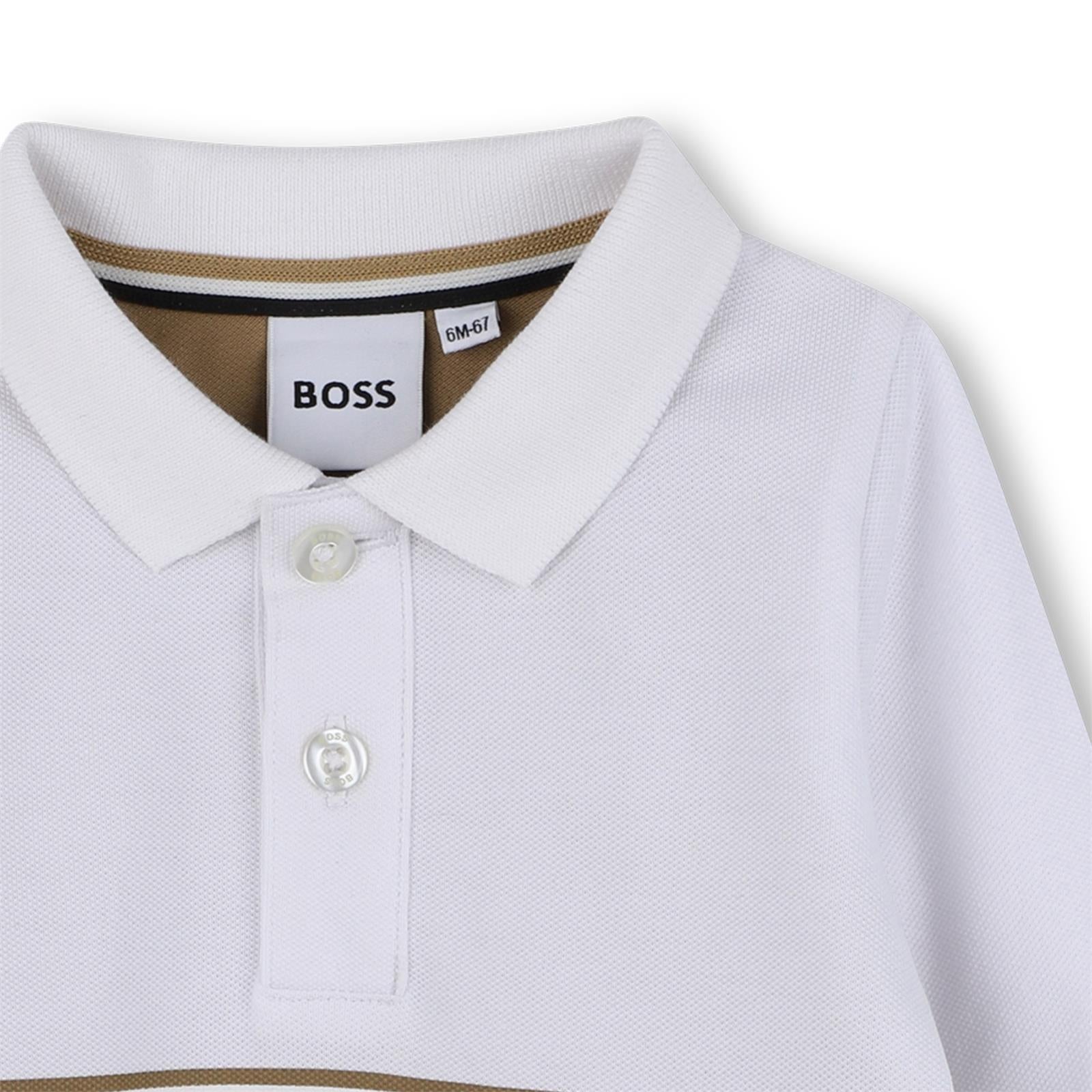 Boss-Baby Long Sleeve Polo Cookie