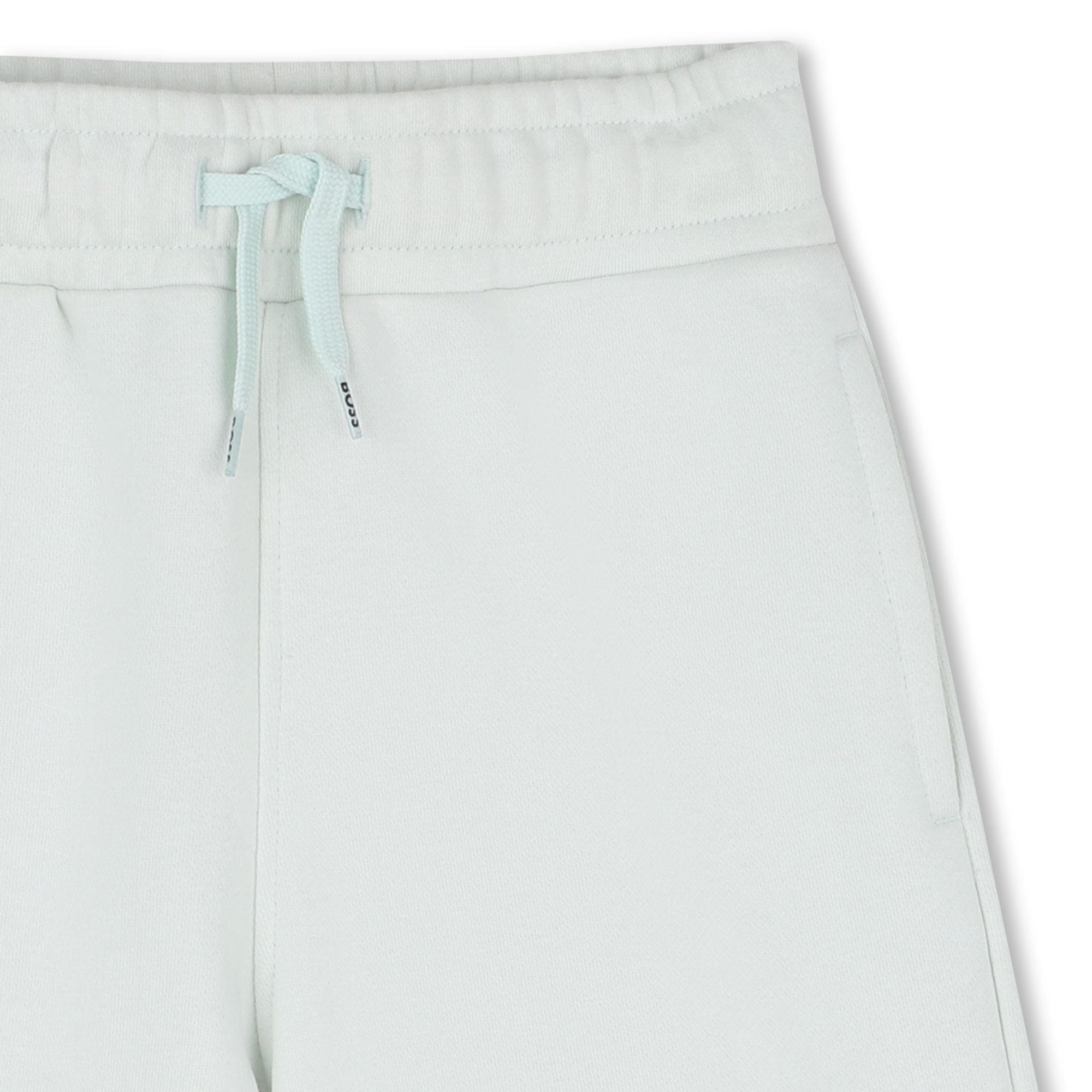 Boss-Jogging Shorts In Fleece Sprout Green