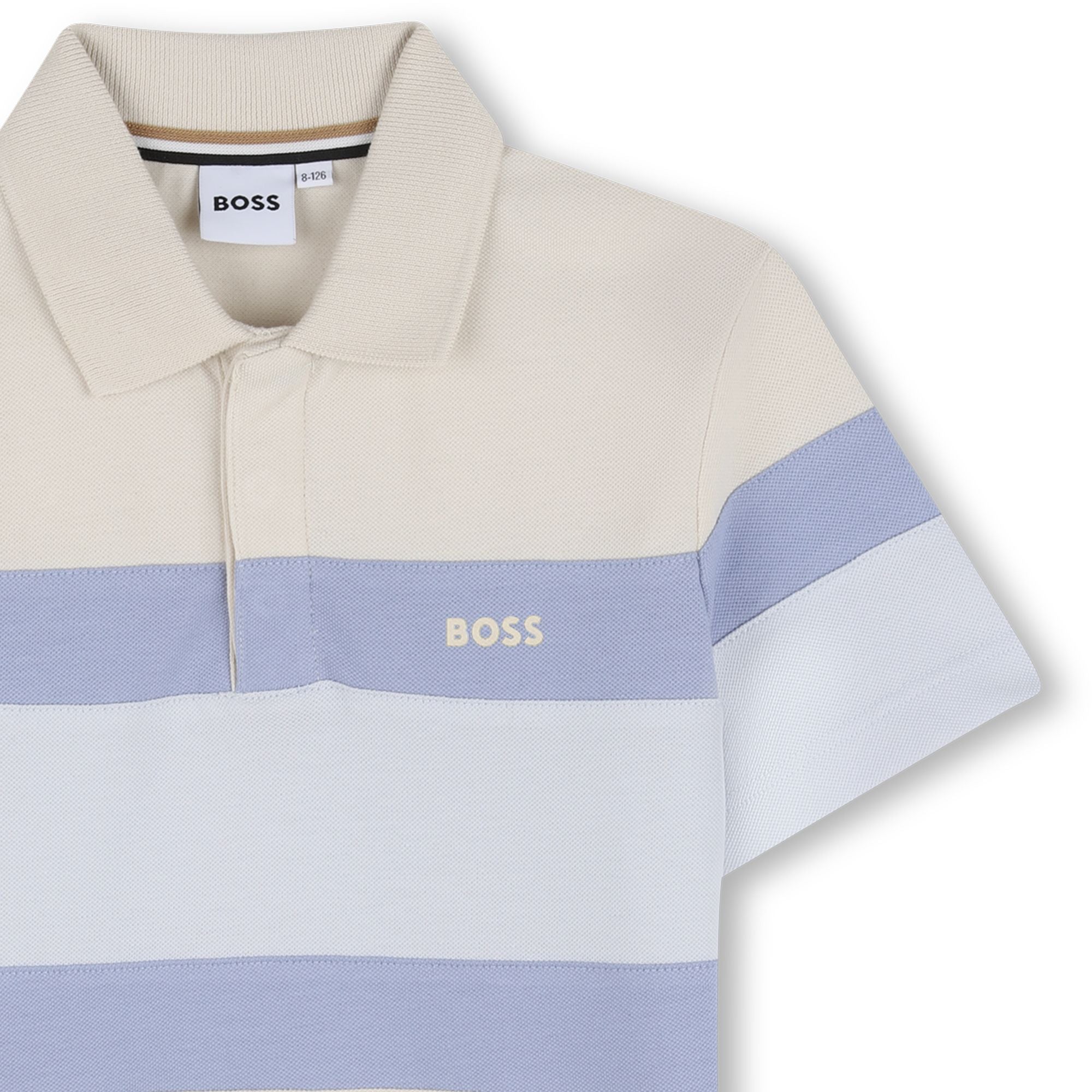 Boss-Polo Shirt And Bermuda Shorts In Cotton-Elastane Piqu Sand