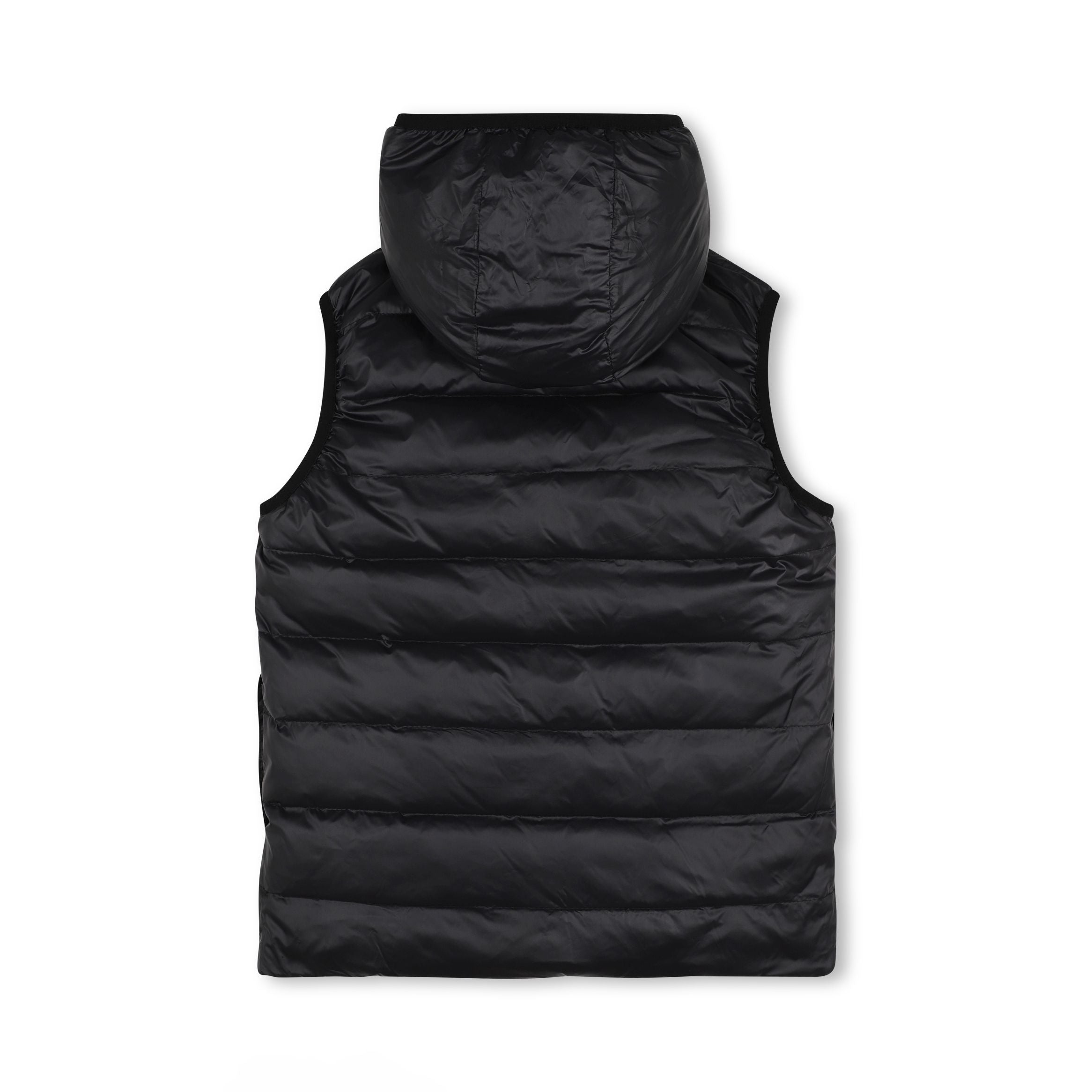 Boss-Boys Reversible Hooded Down Vest Olive Night
