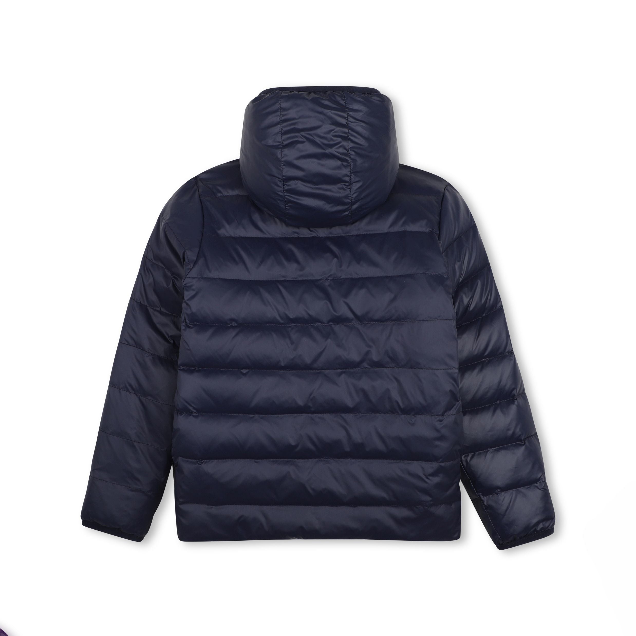 Boss-Boys Reversible Hooded Down Jacket Pale Blue