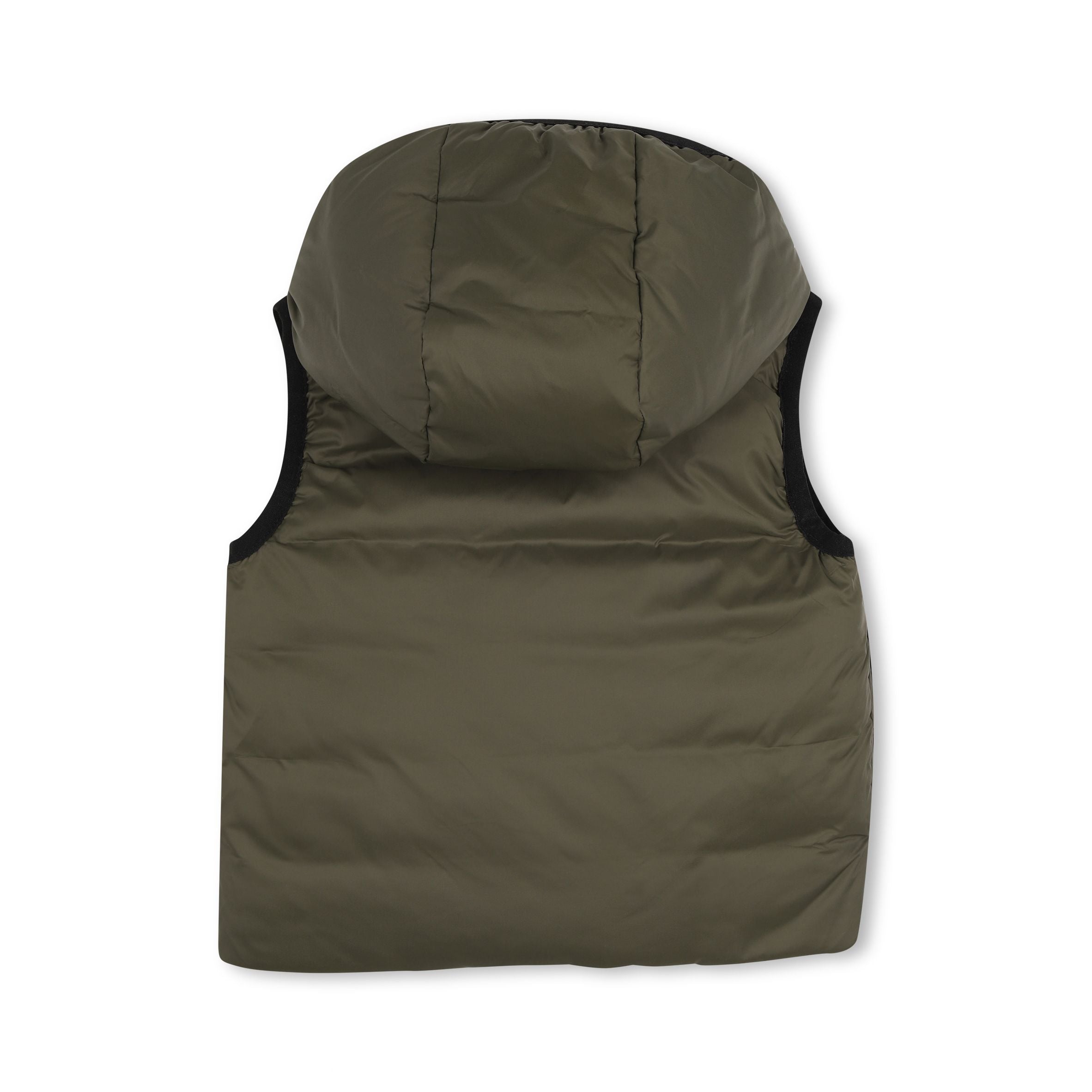 Boss-Baby Reversible Hodded Down Vest Olive Night