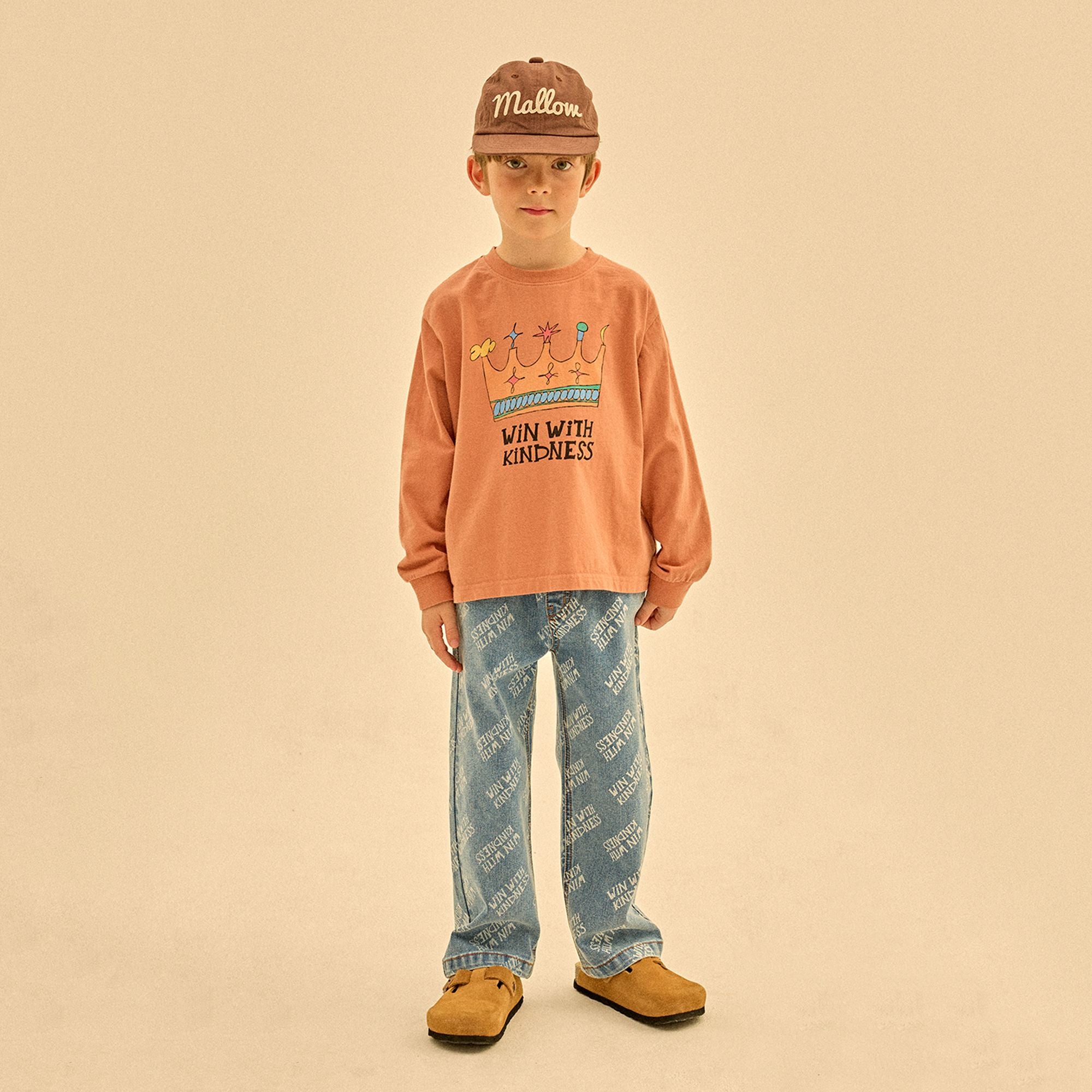 Jelly Mallow-Crown Longsleeve T-Shirt