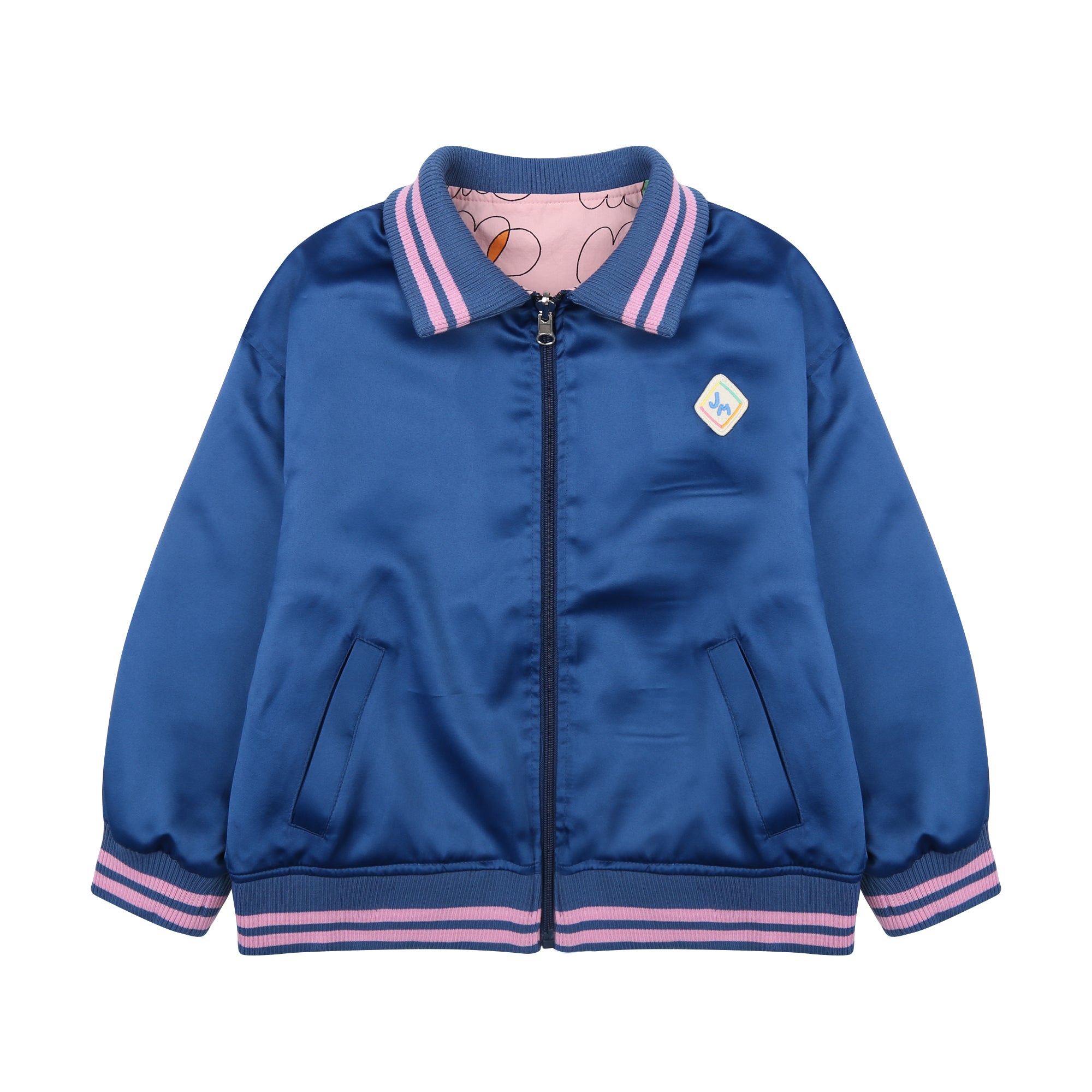 Momo Reversible Jacket-BLUE