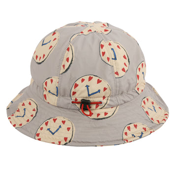 Watch Dome Bucket Hat-GRAY