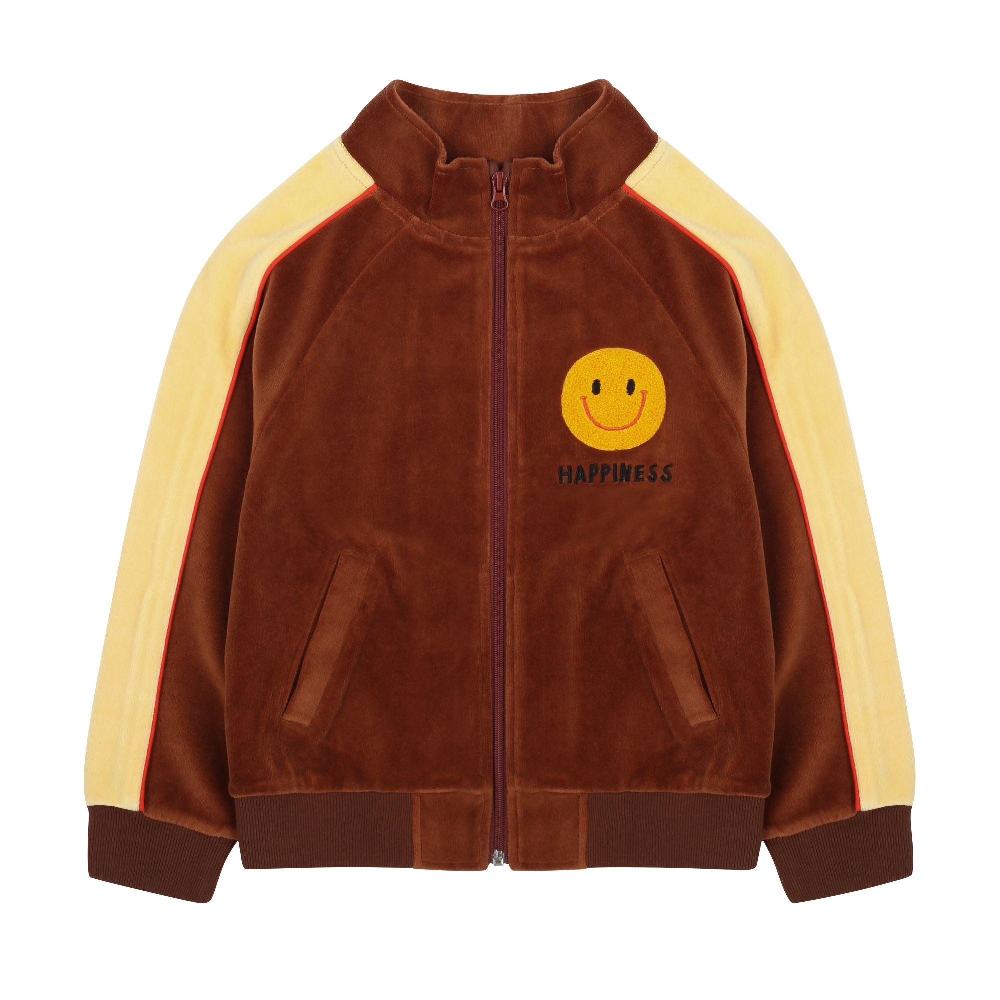 Jelly Mallow-Happiness Velour  Zip-up Jacket