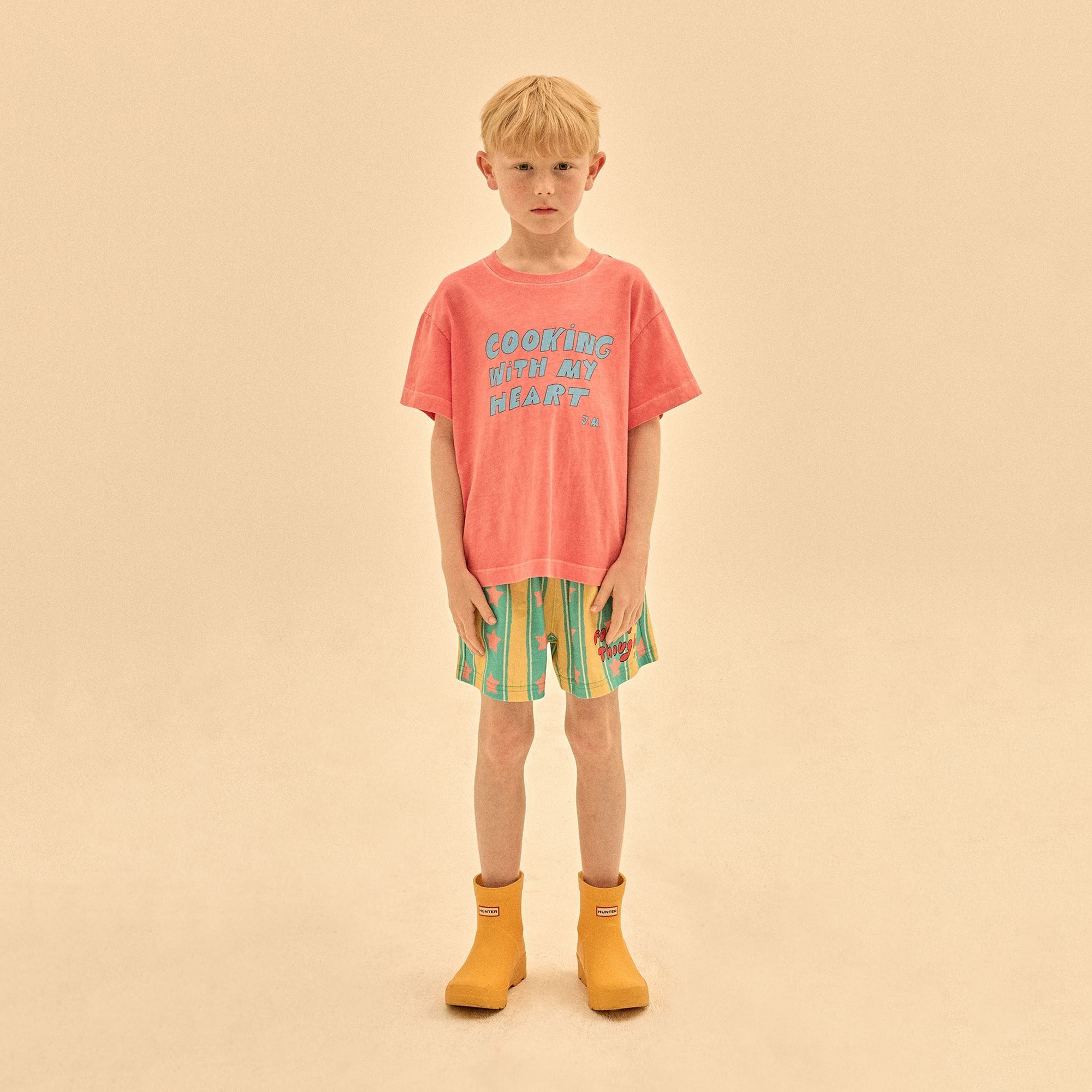 Jelly Mallow-Star Shorts Mint