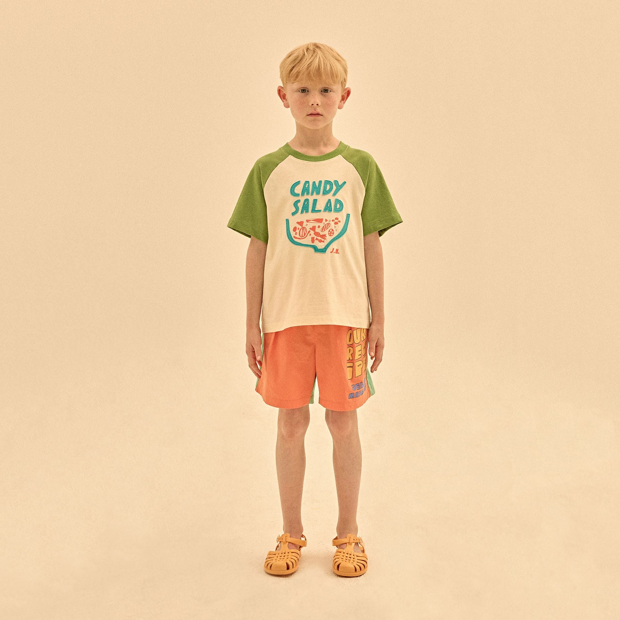 Jelly Mallow-Our Recipe Shorts Orange