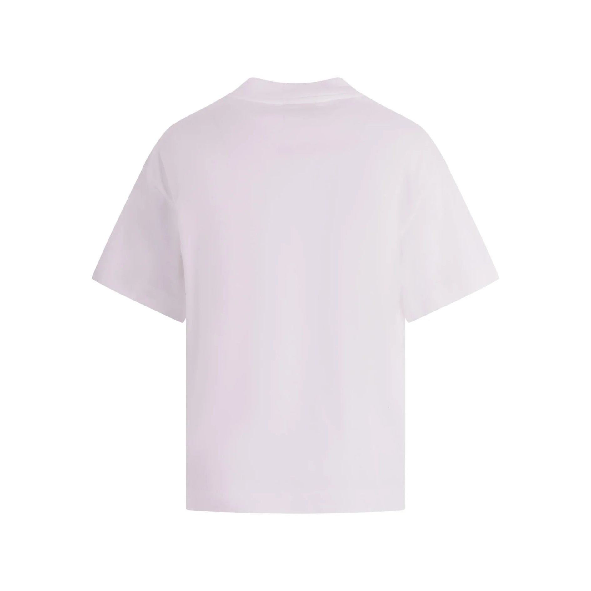 Fendi-Horse Print Tshirt Jersey Tinto Gesso