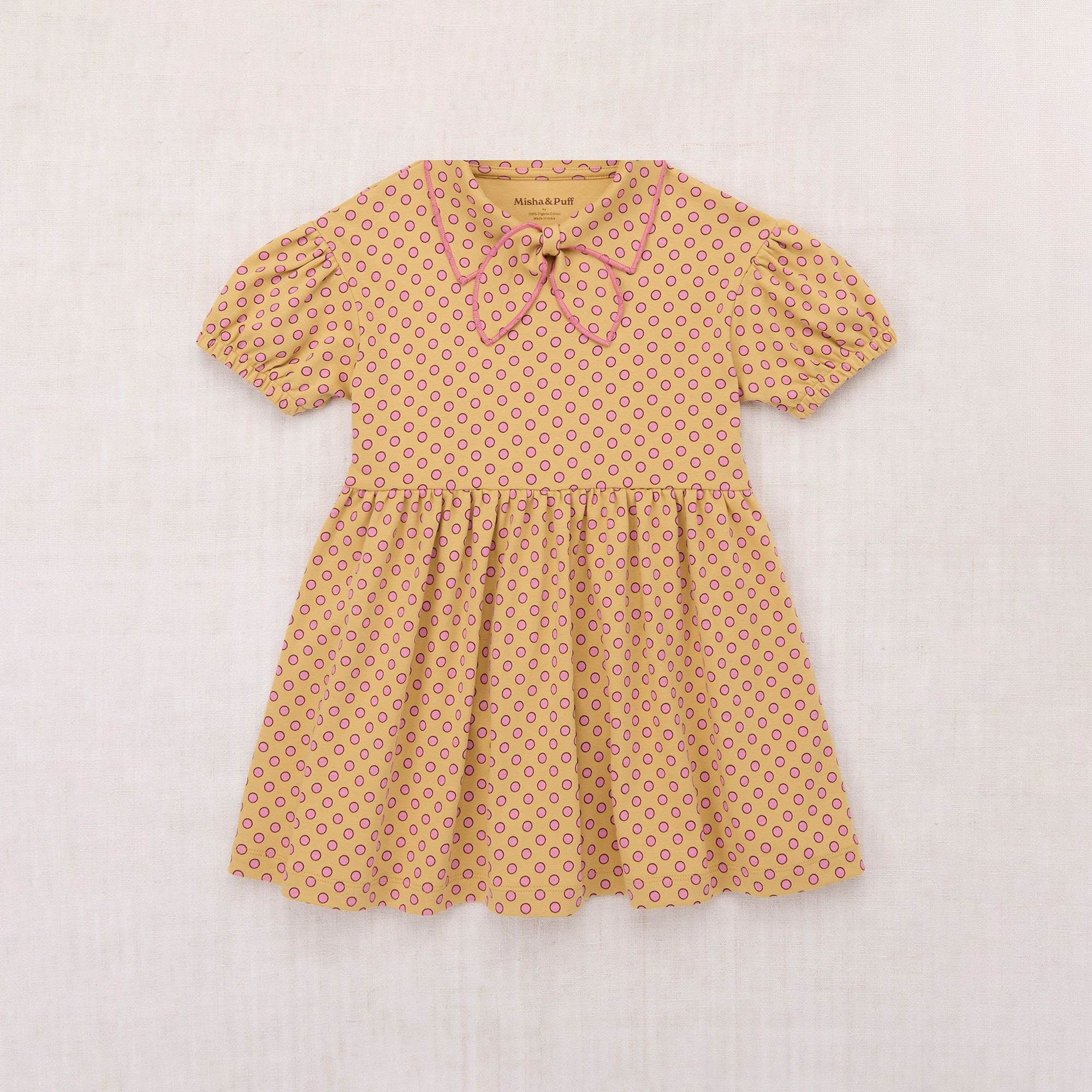 Misha & Puff-Girls Junior Scout Dress Root Ben-Day Dots