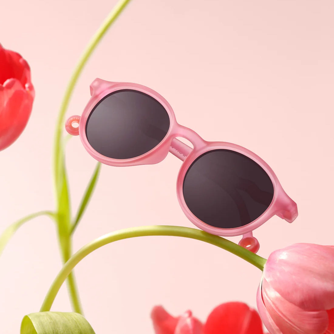 Olivio & Co-Junior+ Oval Sunglasses Rock Rose