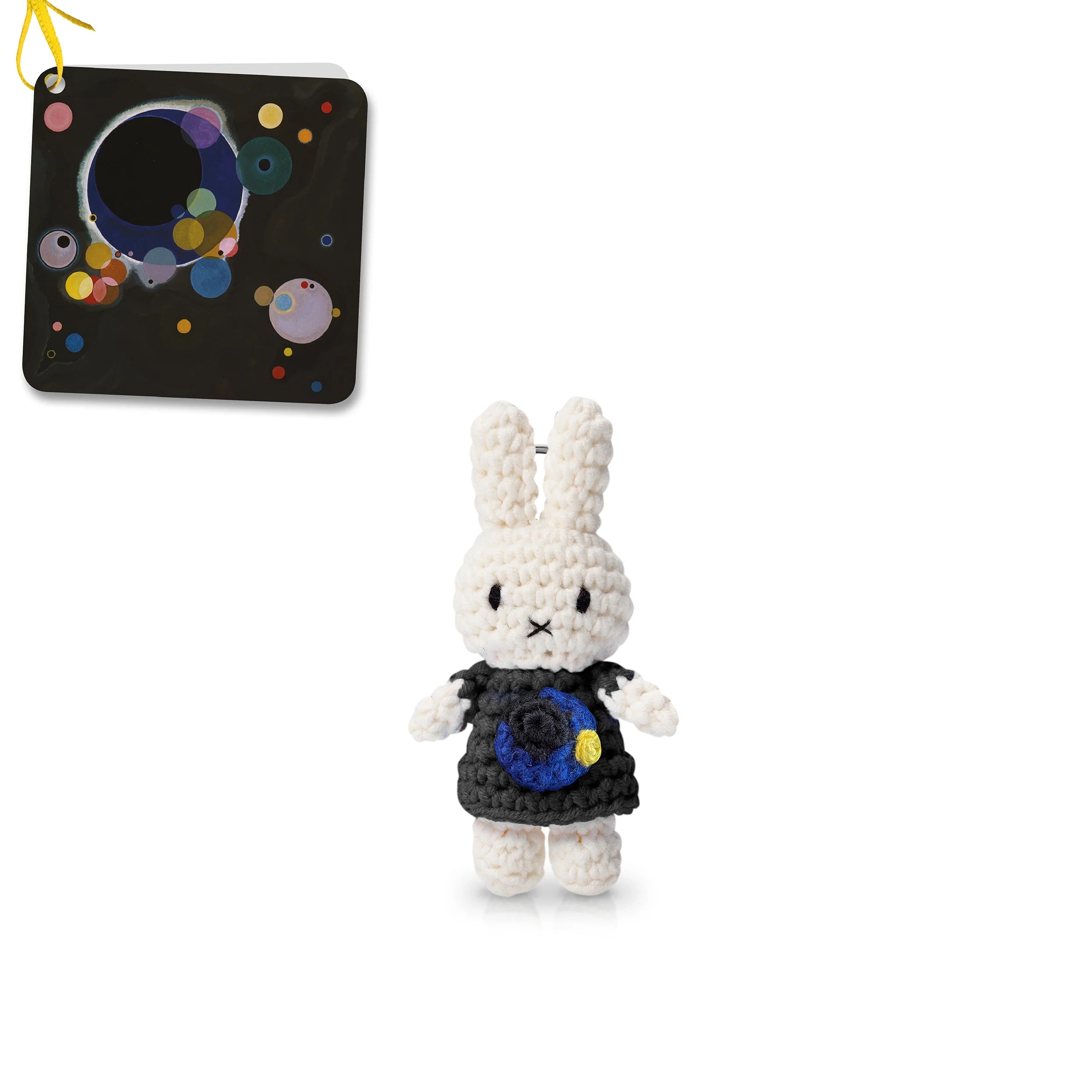 Miffy-Miffy Crochet Keychain Kandinsky