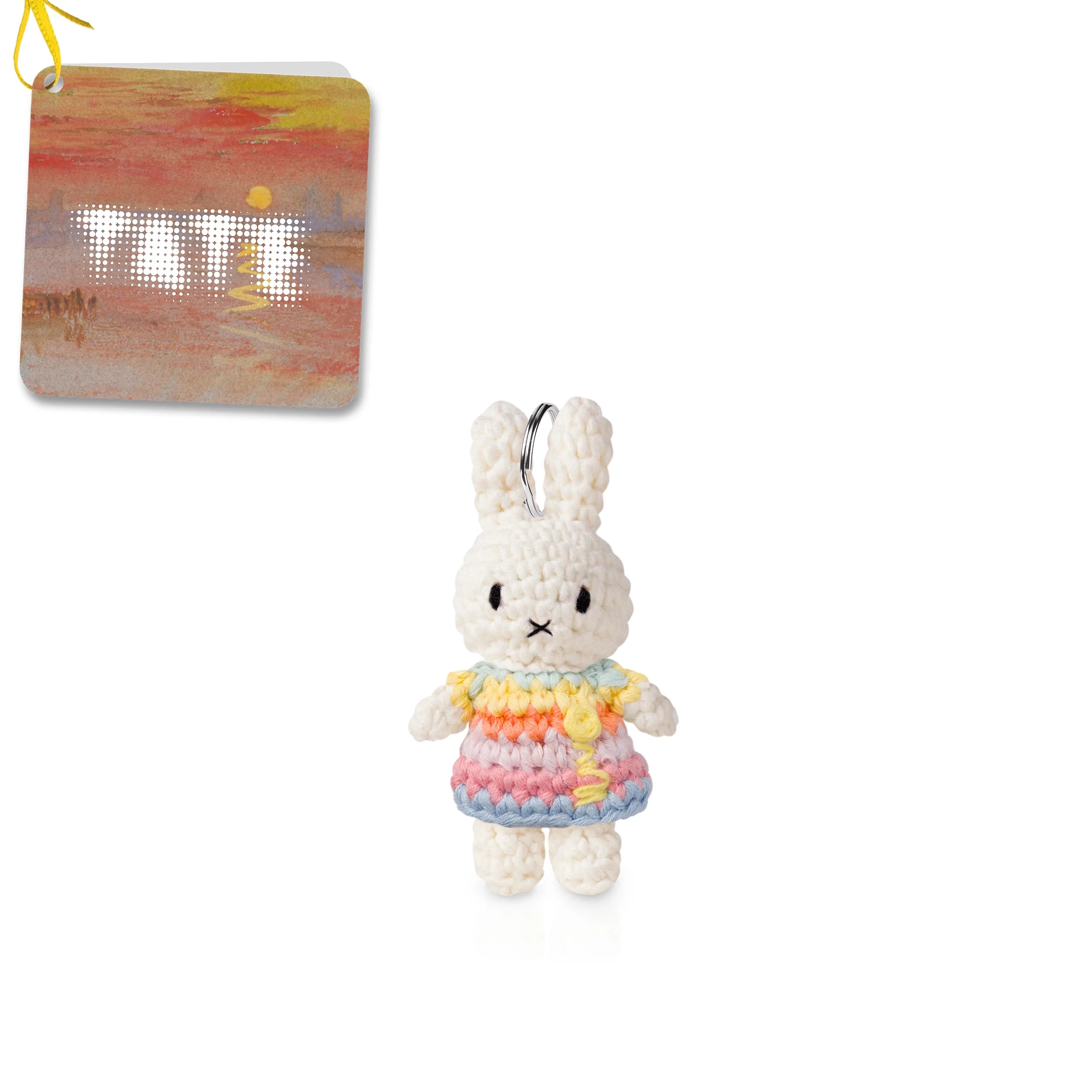 Miffy-Miffy Crochet Keychain Turner