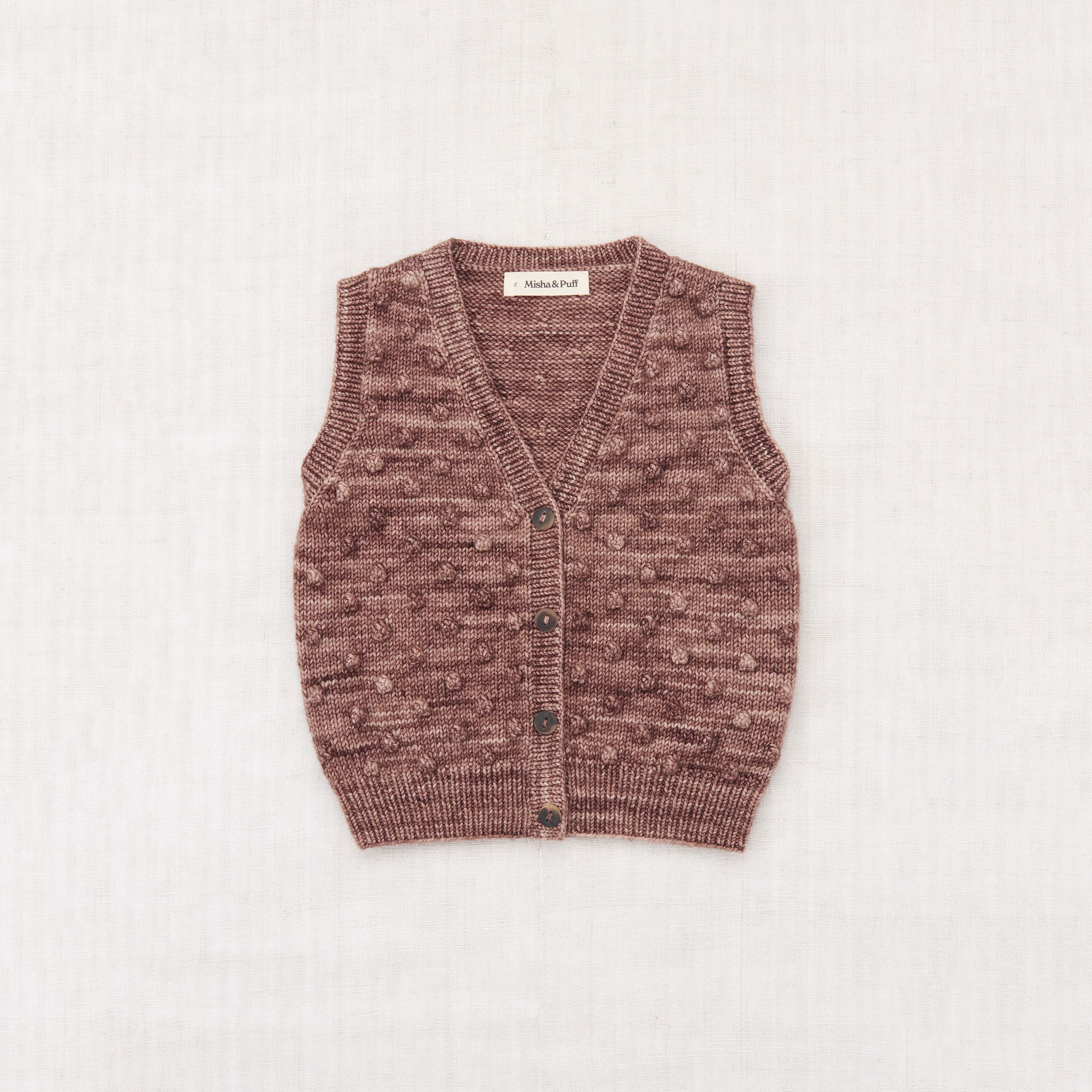 Misha & Puff-Auggie Popcorn Vest Affogato