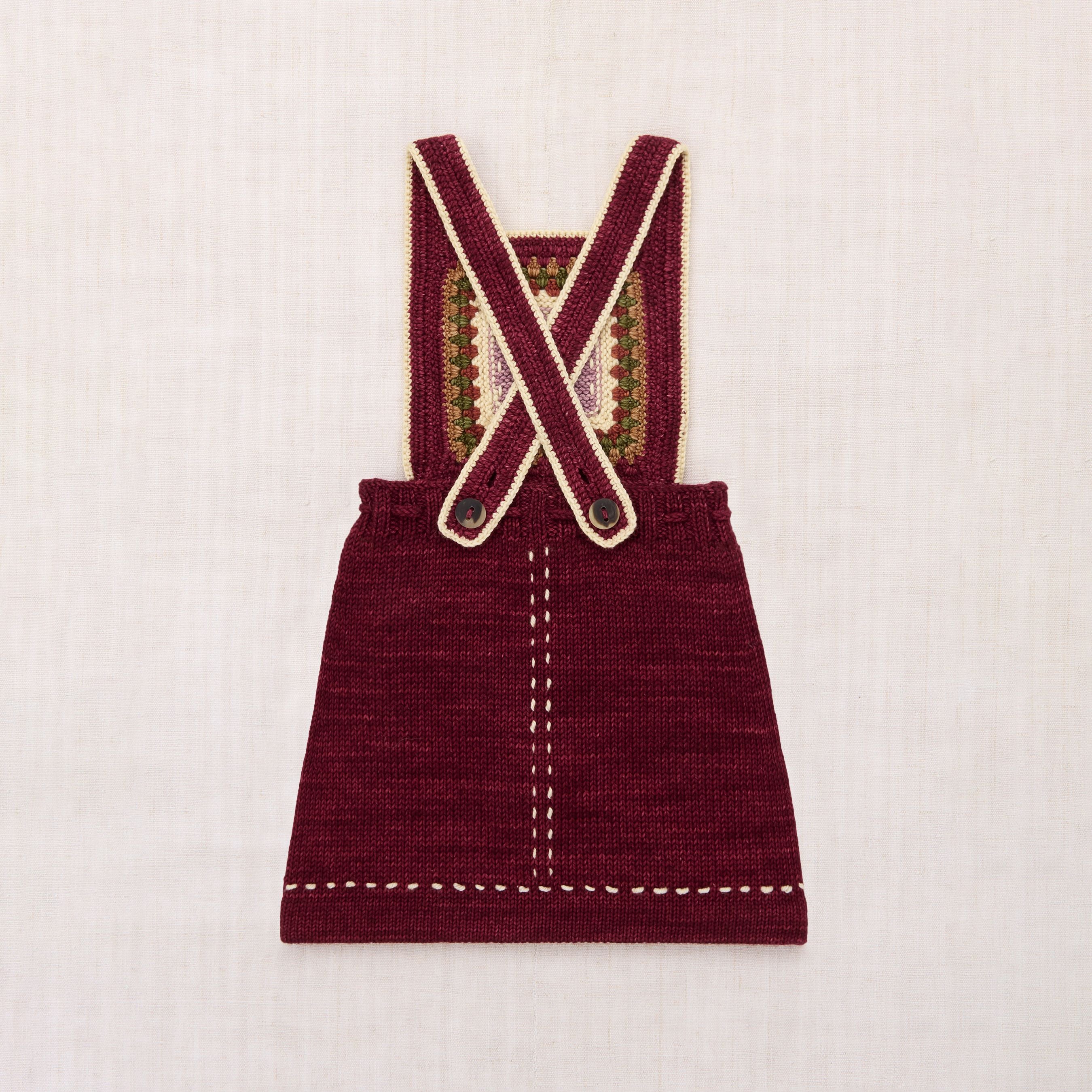 Misha & Puff-Running Stitch Pinafore Cambridge