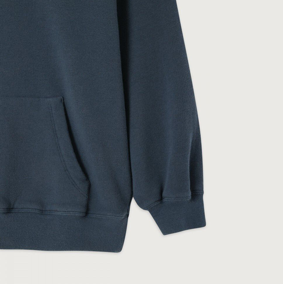 American Vintage-Kids Sweat ML Capuche Obscurite