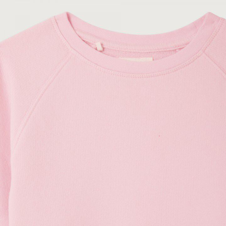 American Vintage-Kids Sweat ML Col Rond Dragee