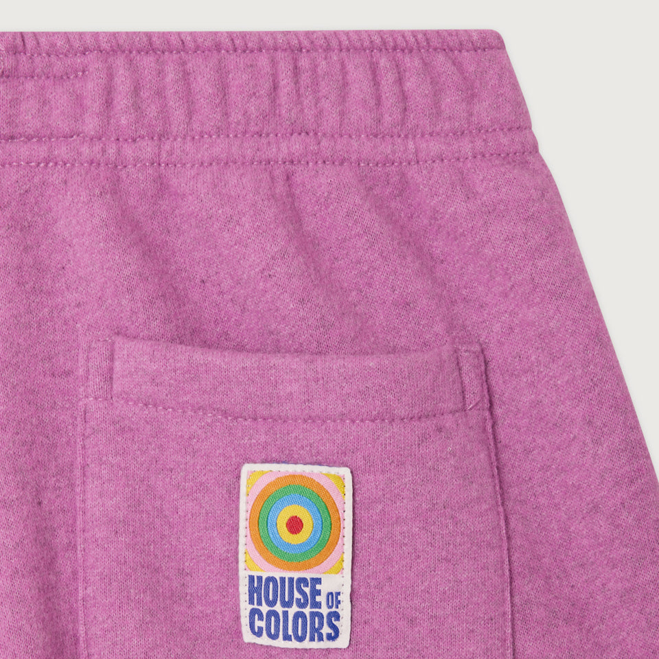 American Vintage-Straight Leg Joggers Rose Indien Surteint