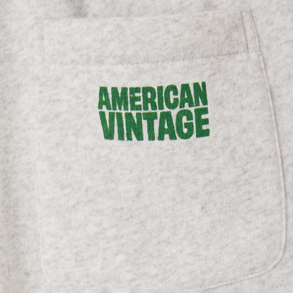American Vintage-Kids Jogging Resserre Gris Chine