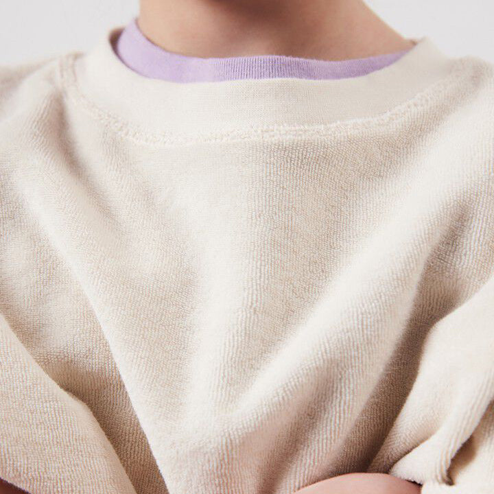 American Vintage-Kids Sweat ML Col Rond Plage