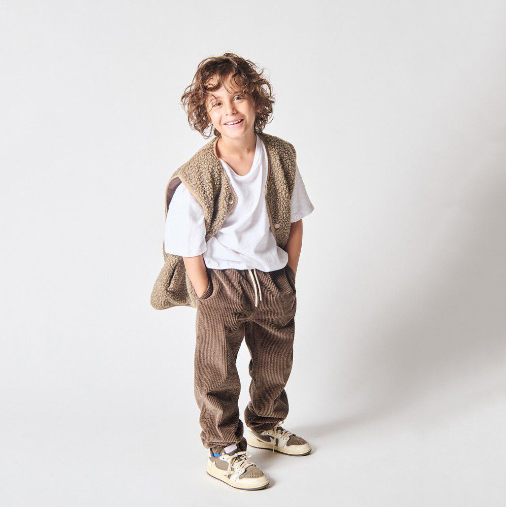 American Vintage-Trousers Marron Vintage
