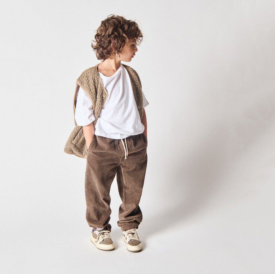 American Vintage-Trousers Marron Vintage