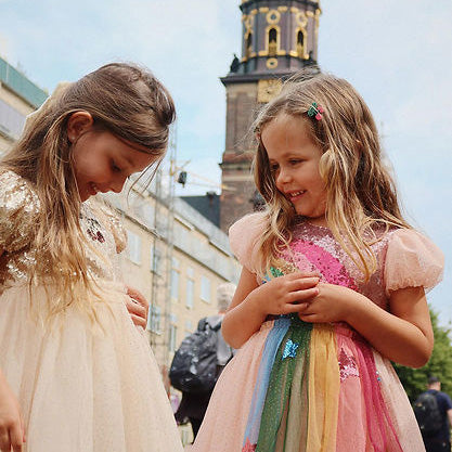 Konges Sløjd-STARLA PUFF SLEEVE DRESS