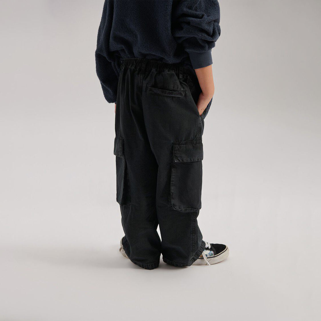 American Vintage-Kids Pantalon Battle Droit Grisaille Vintage