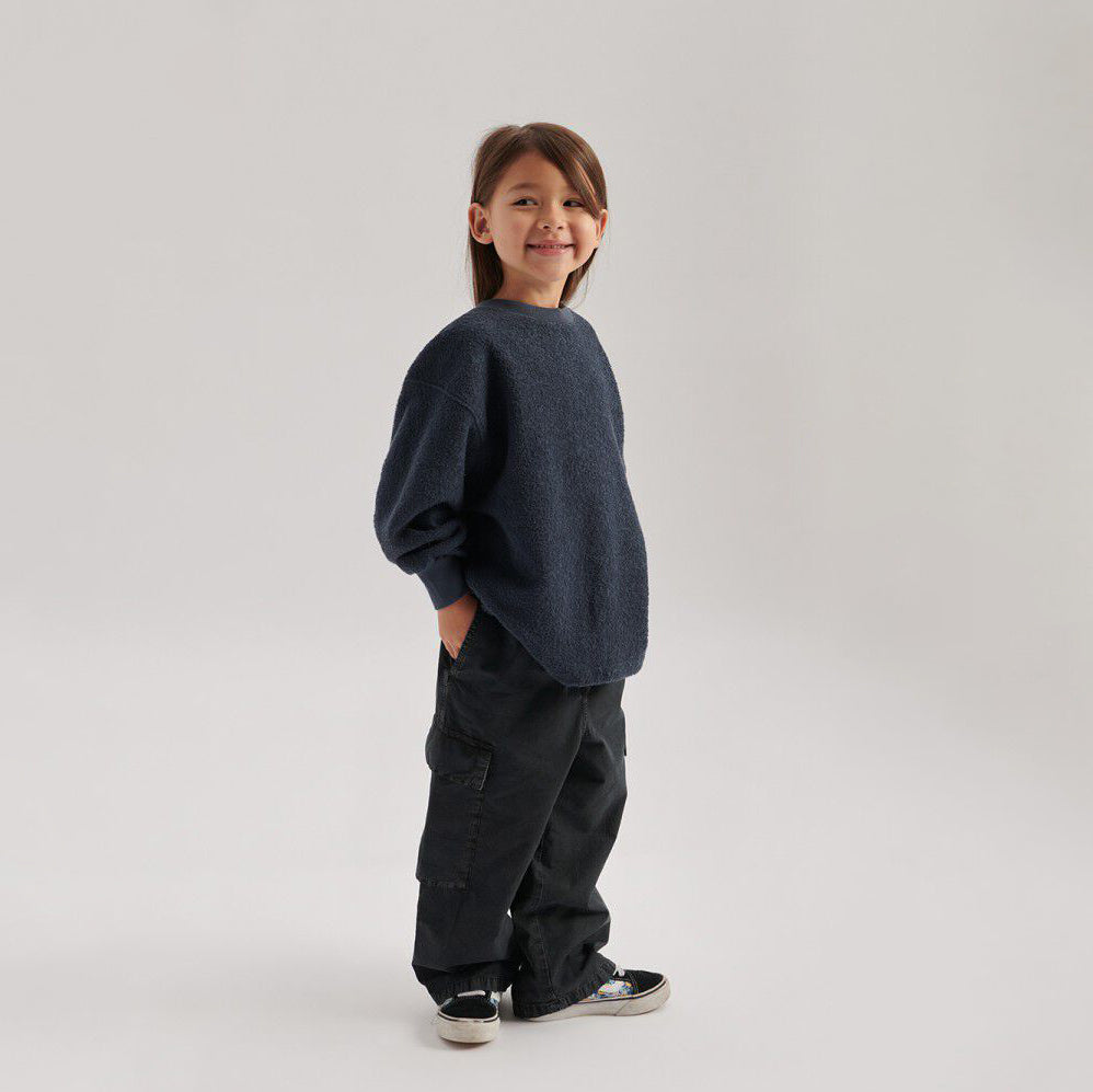 American Vintage-Kids Pantalon Battle Droit Grisaille Vintage