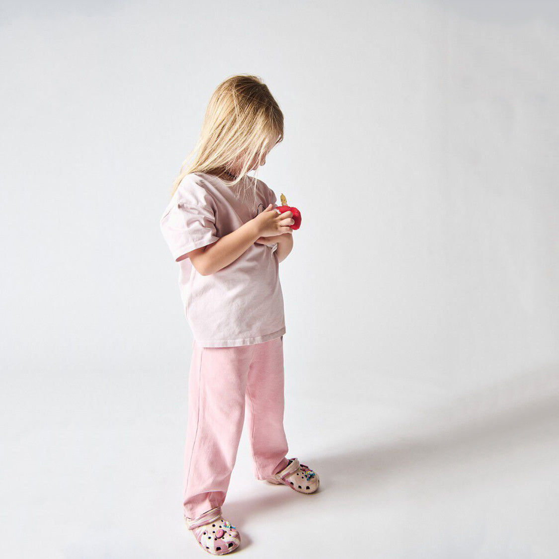 American Vintage-Straight Leg Joggers Smoothie