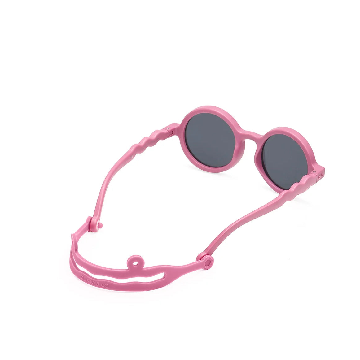 Olivio & Co-Kids Round Sunglasses Rock Rose