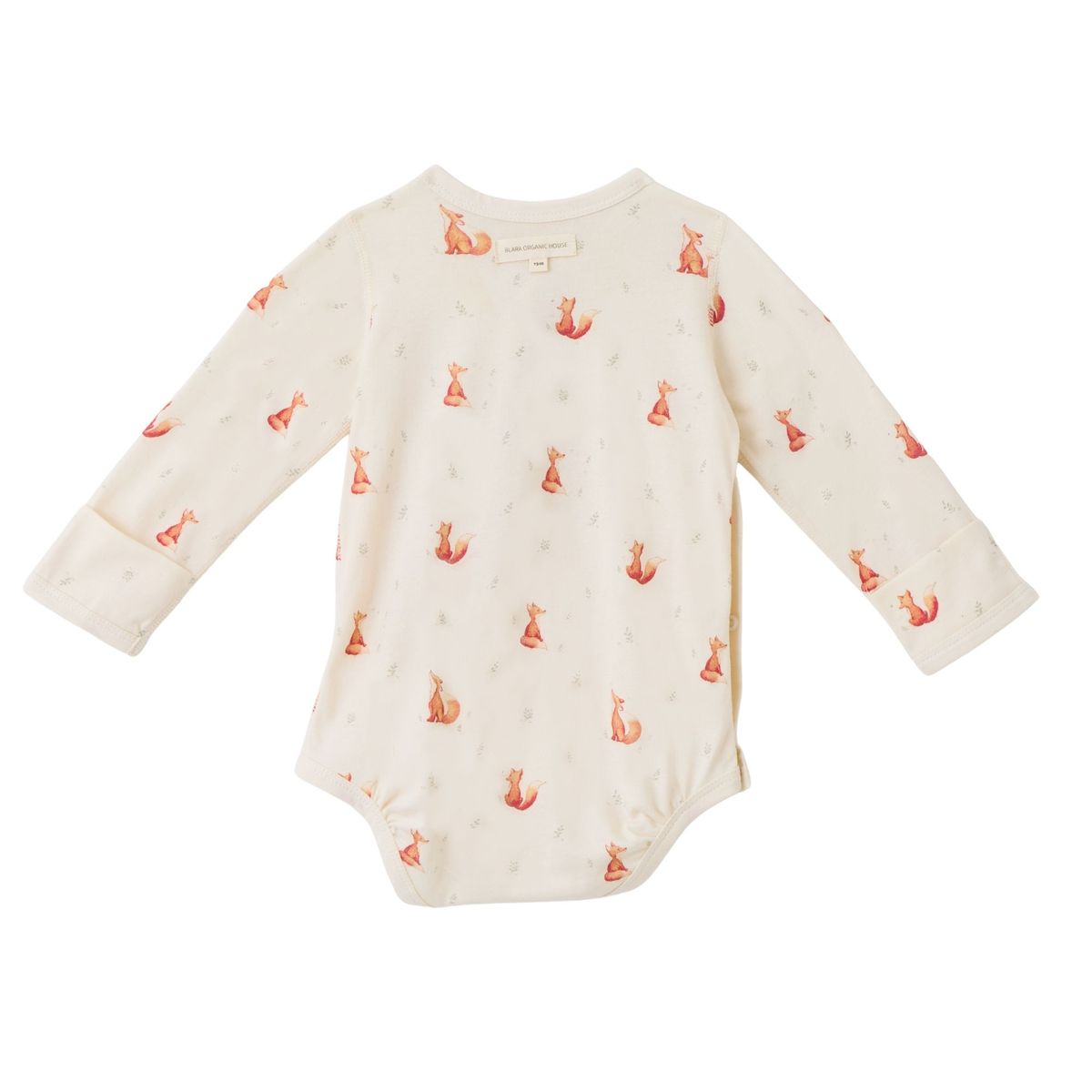 Blara Organic House-Kimono Bodysuit Little Fox Dream