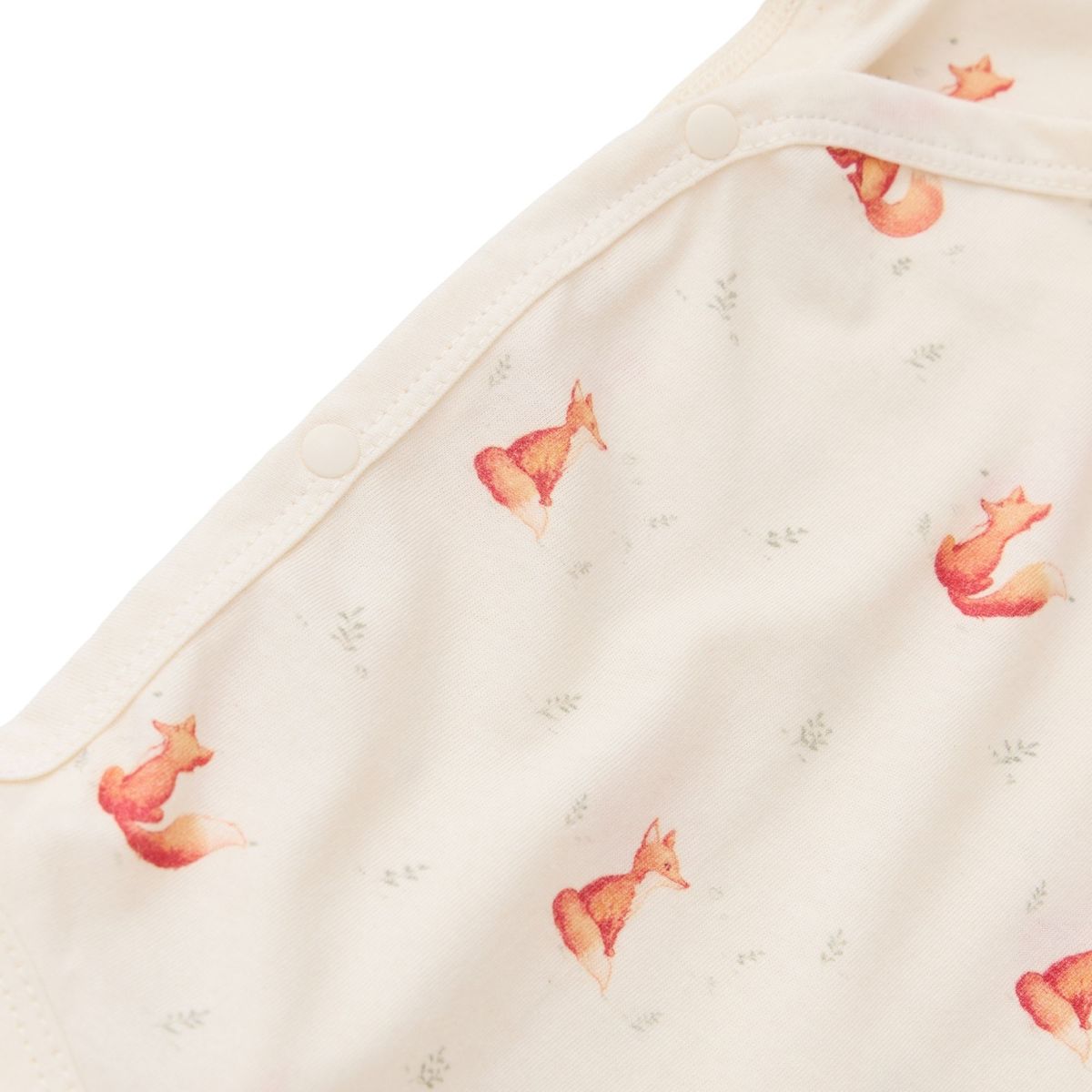Blara Organic House-Kimono Bodysuit Little Fox Dream