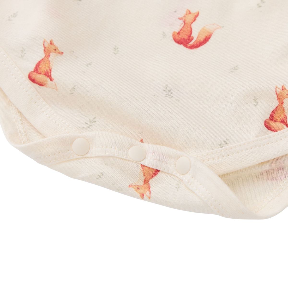 Blara Organic House-Kimono Bodysuit Little Fox Dream