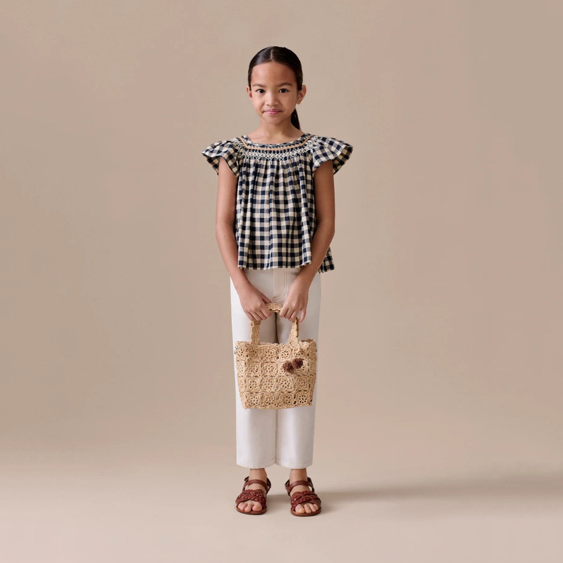 Bonpoint-Sac Lito Naturel(16.5 x 8 x 17 cm)