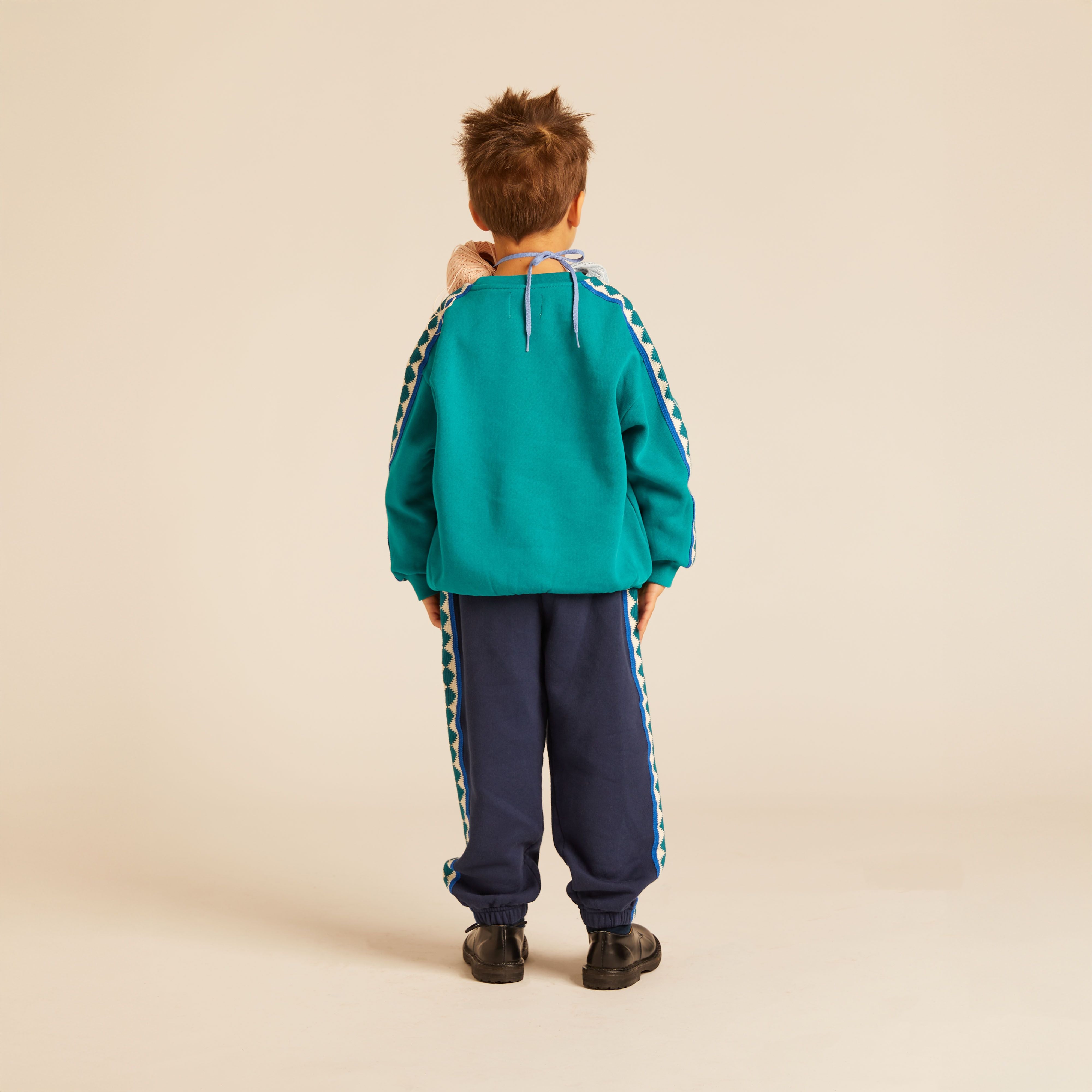 Morning Mess Therapy-New Gino Sweatpants Relaxed Fit Midnight Blue