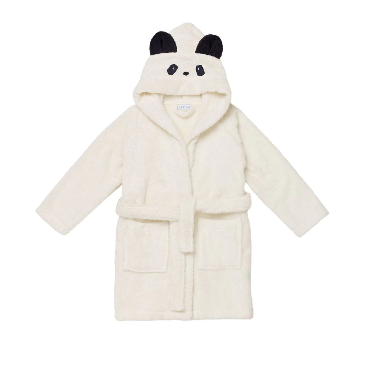 Liewood-Lily Bathrobe Panda creme de la creme