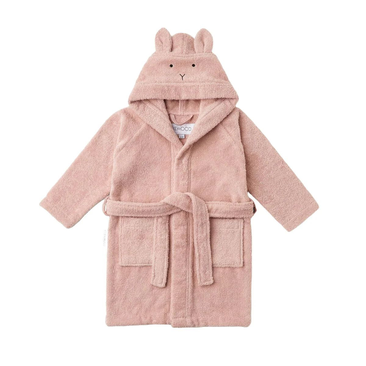 Liewood-Lily Bathrobe Rabbit rose