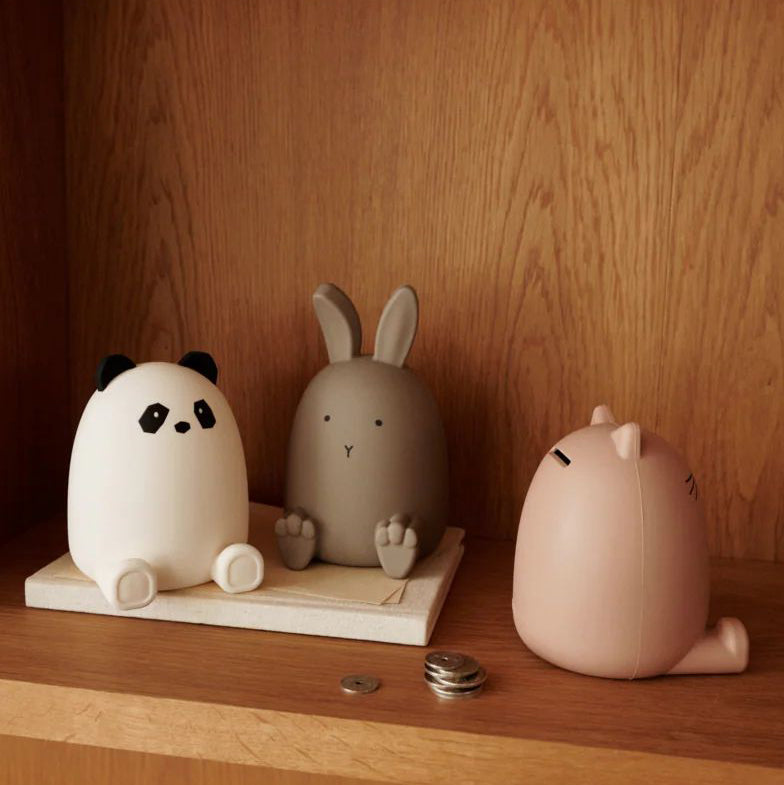 Liewood-Palma Money Bank Panda creme de la creme