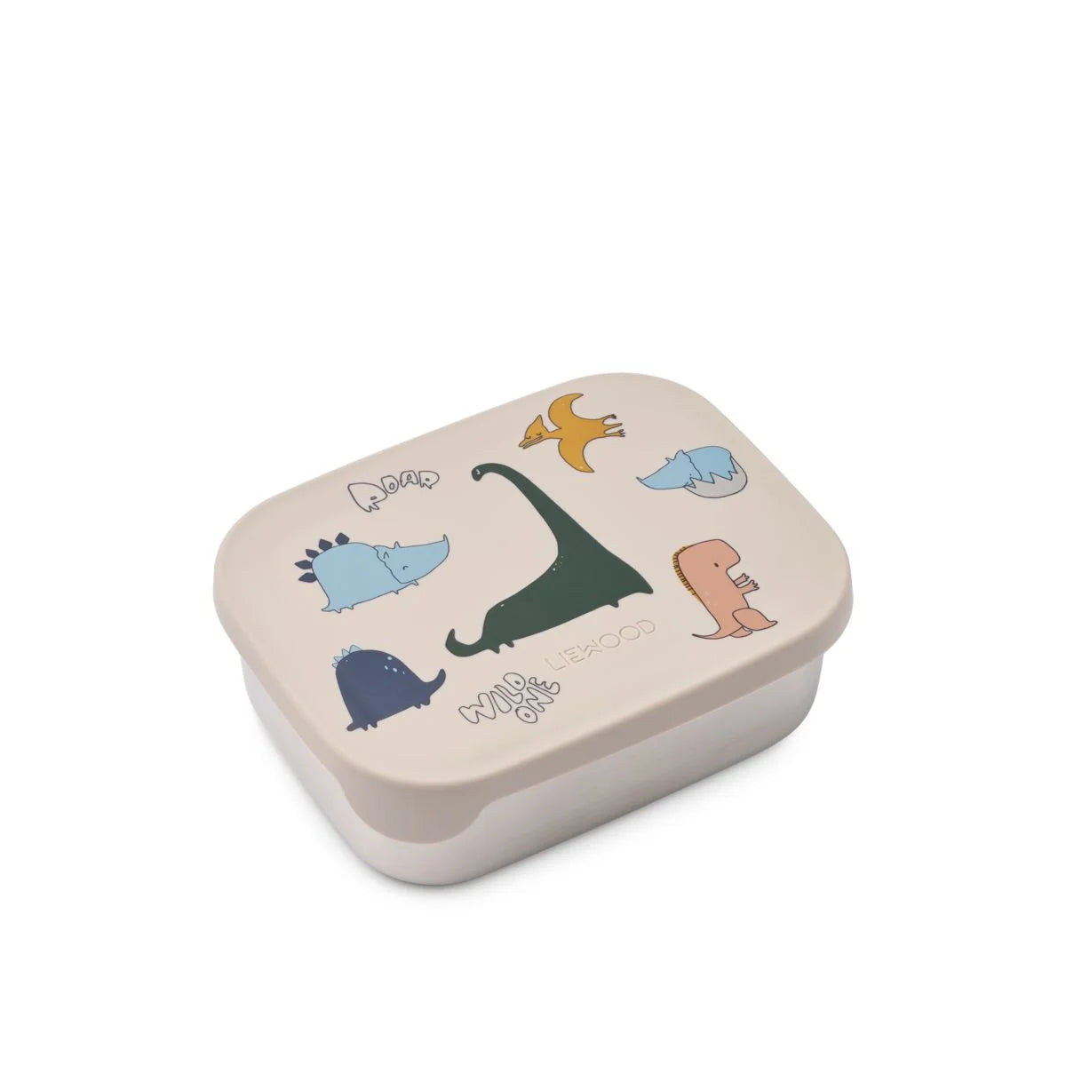 Liewood-Arthur Printed Lunchbox Dino roar / Sandy